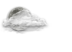 Partly cloudy